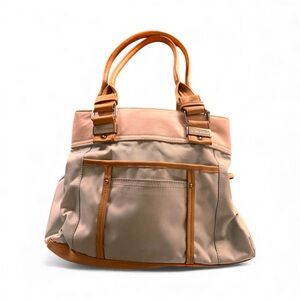 Tyler Rodan Elegant Cream and Mint Women's Tote Bag